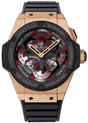 AAA Replica Hublot King Power UNICO GMT Mens Watch 771.om.1170.rx